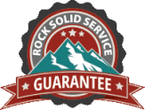Rock Solid Service Guarantee logo